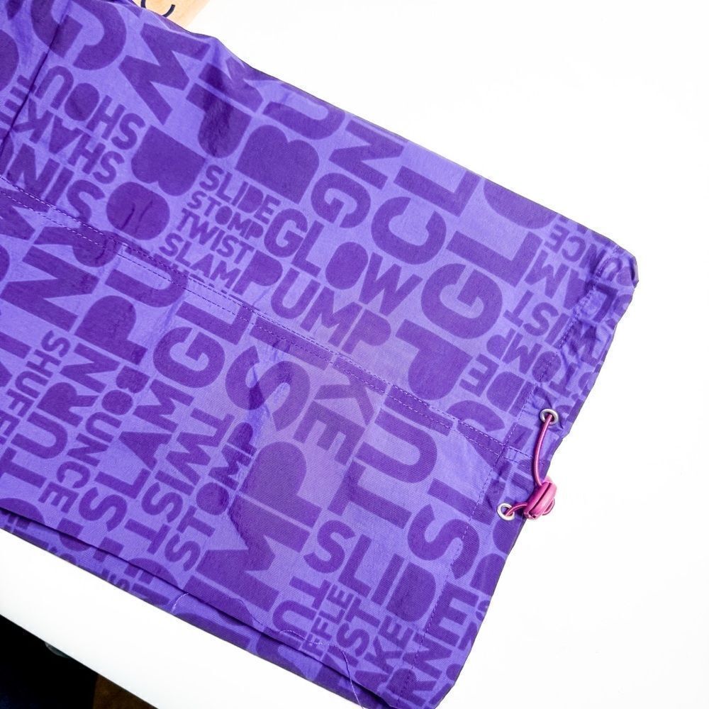 Zumba NWT Women's Shout-Out Cargo Pants Amethyst Indigo Dance Fitness Size Large - Picture 8 of 9